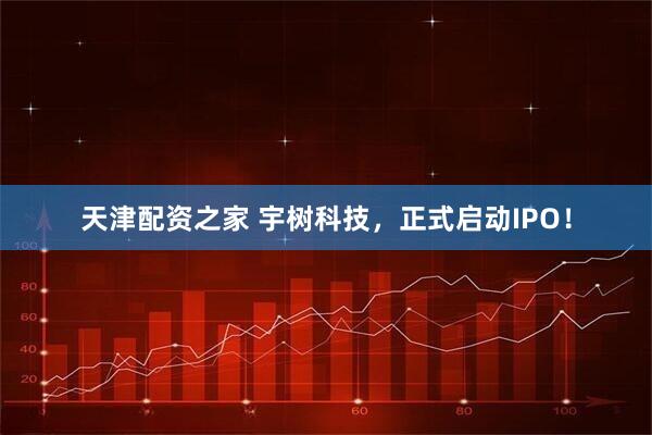 天津配资之家 宇树科技，正式启动IPO！
